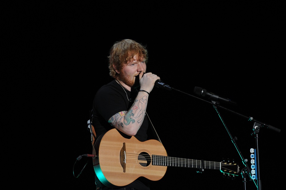 Warner Music Thank God his broken arm healed just in time!